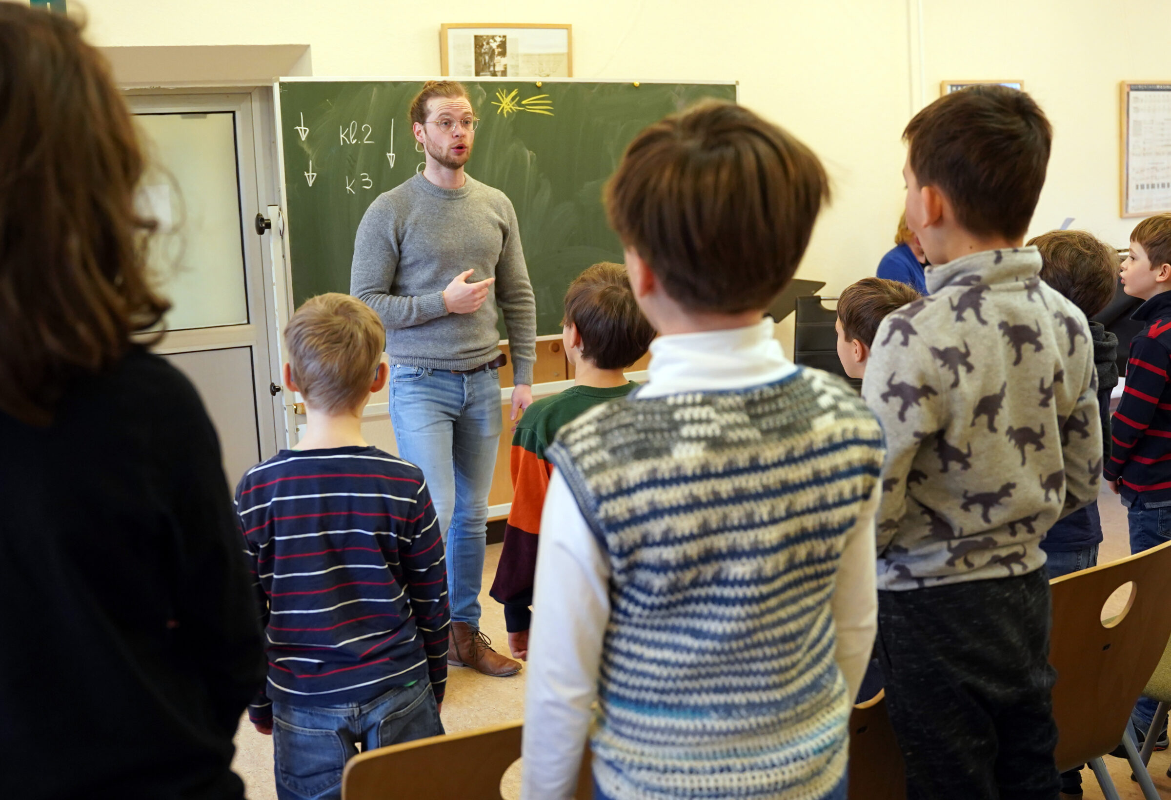 Thomanernachwuchs in der Anna-Magdalena-Bach-Grundschule